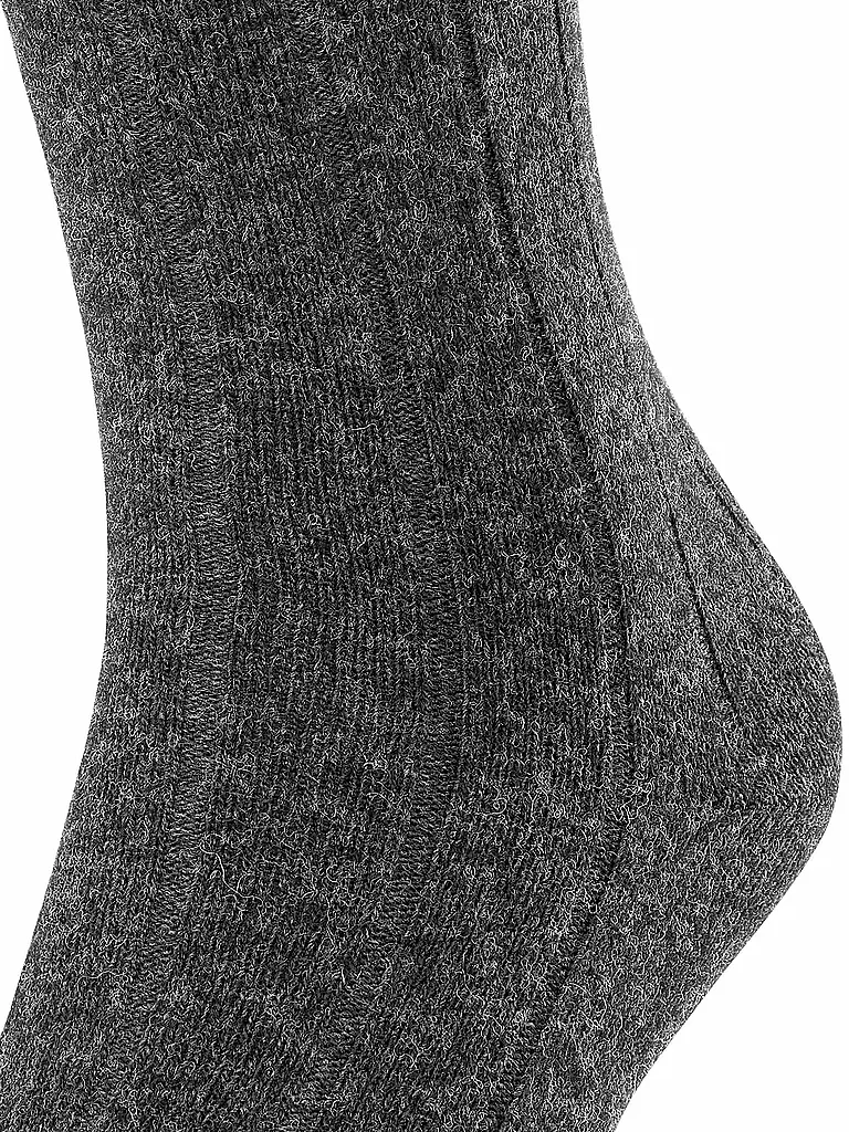 FALKE | Socken LHASA RIB anthara mel | hellgrau