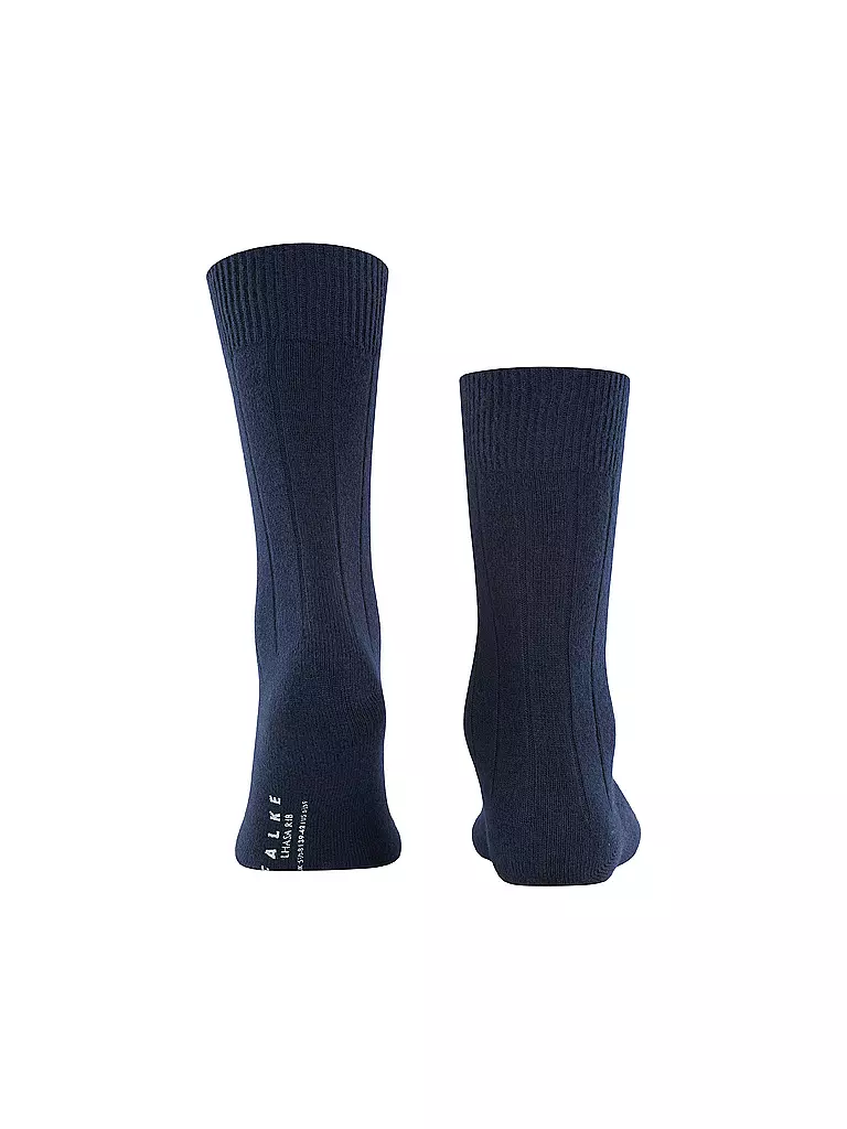 FALKE | Socken LHASA RIB dark navy | hellgrau