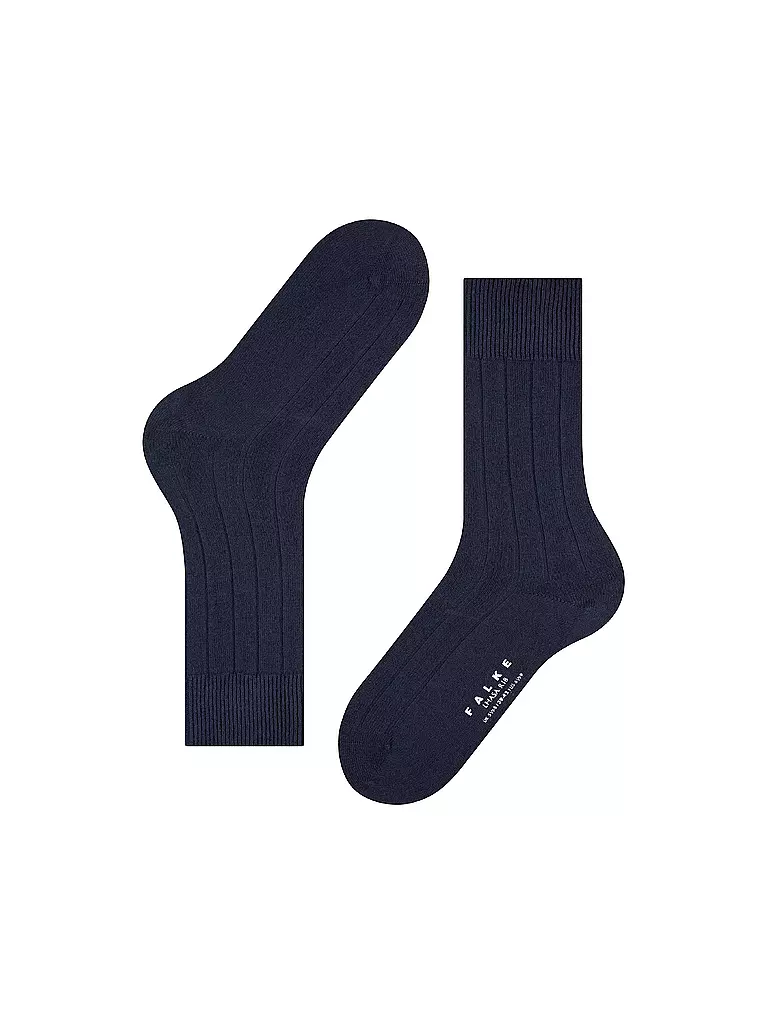 FALKE | Socken LHASA RIB dark navy | hellgrau