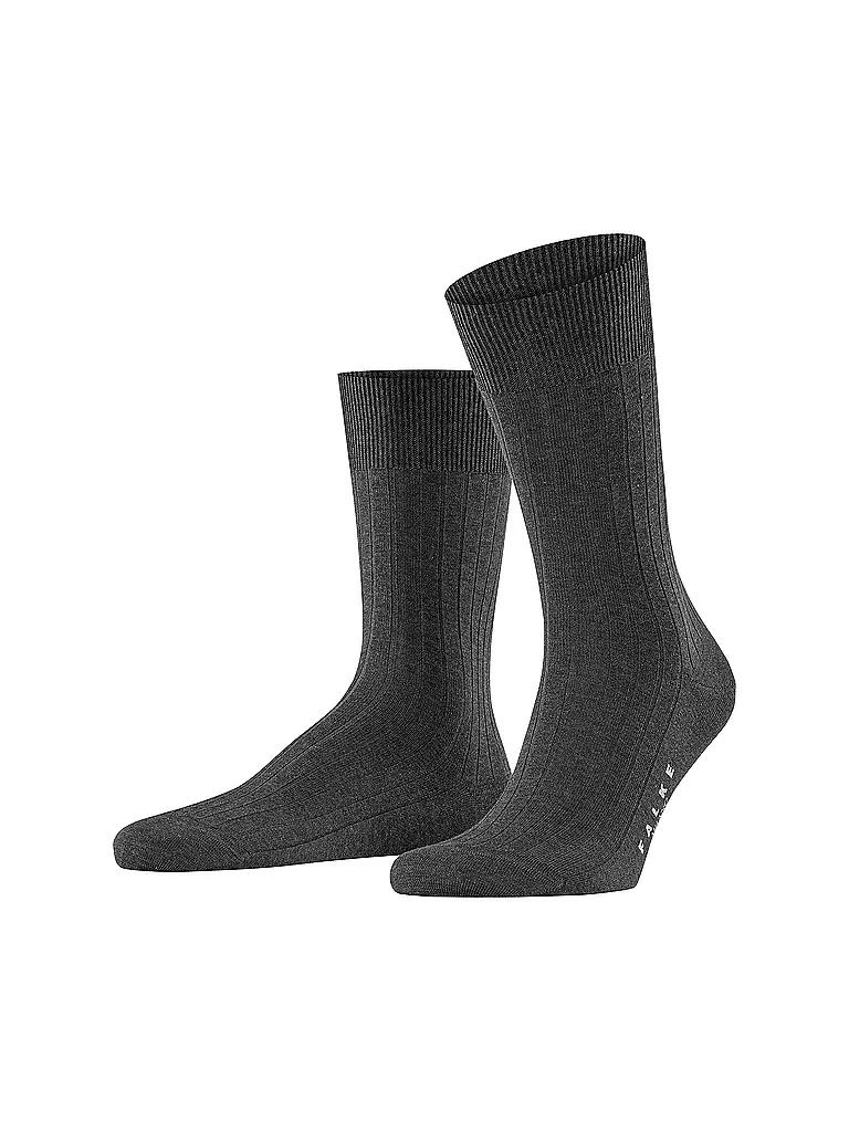 FALKE | Socken MILANO anthracite melange | grau