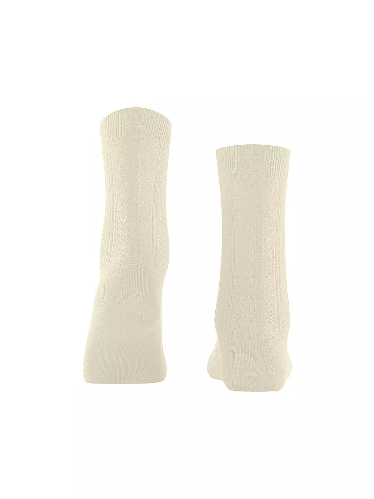 FALKE | Socken NEEDLEPOINT off white | creme