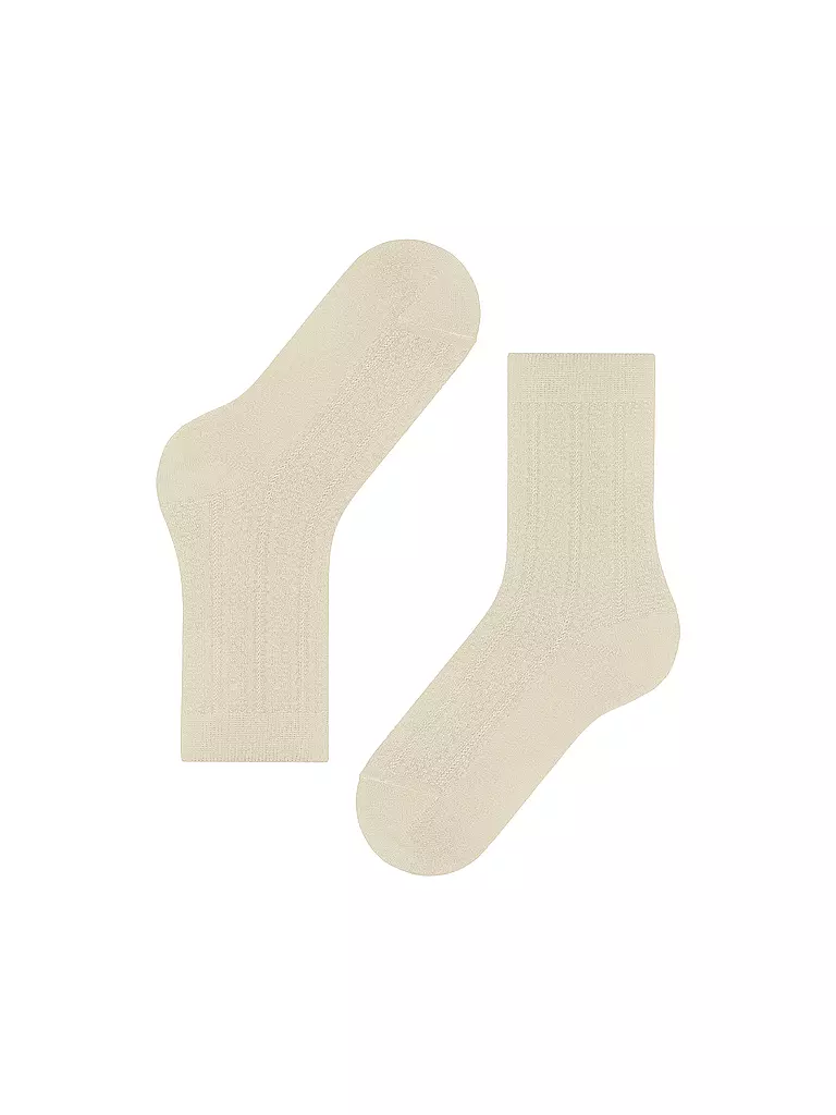 FALKE | Socken NEEDLEPOINT off white | creme