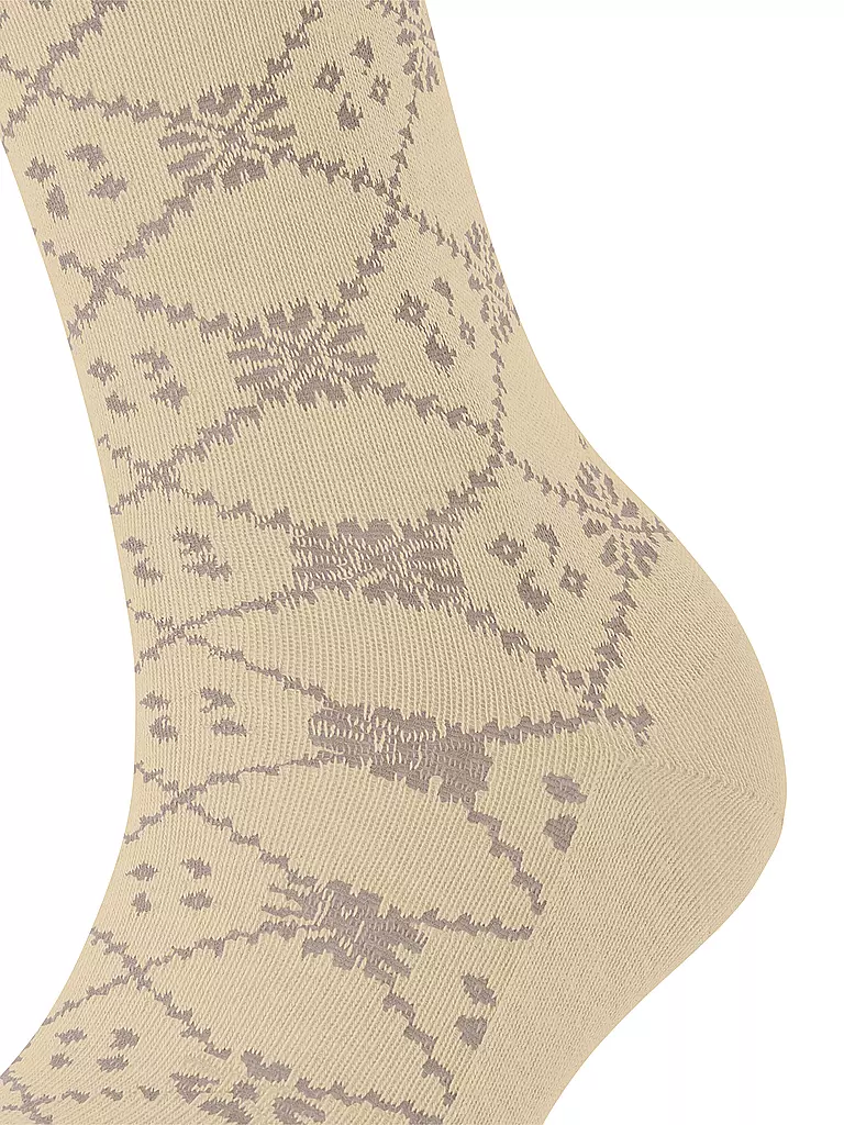 FALKE | Socken RETRO SENSATION biscotti | creme