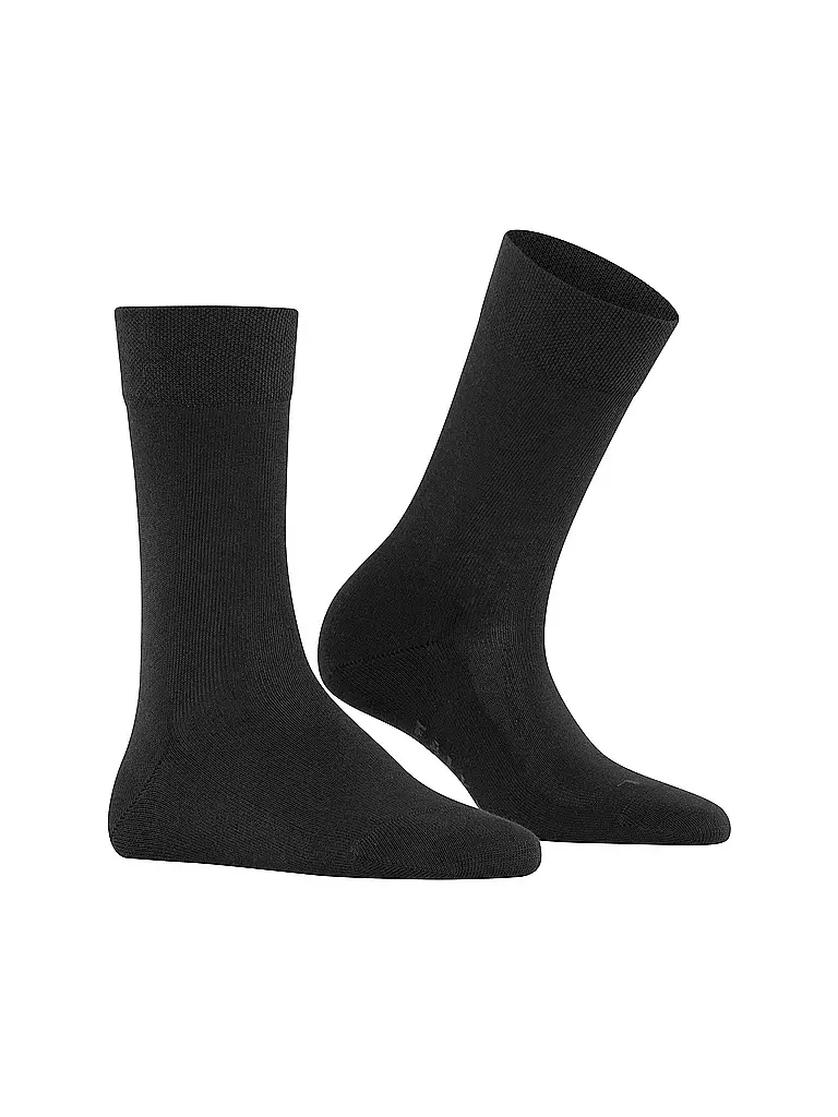 FALKE | Socken SENSITIVE LONDON black | schwarz