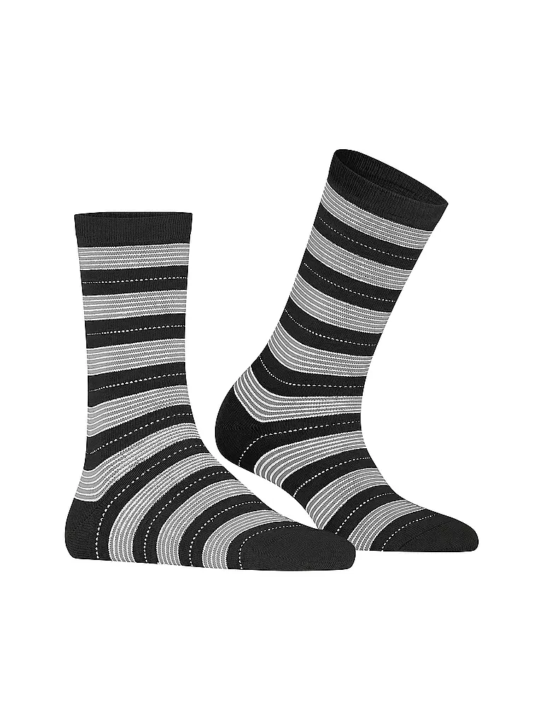 FALKE | Socken STRIPE UNIFORM black | schwarz