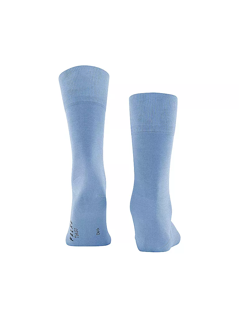 FALKE | Socken TIAGO cornflower blue | beige