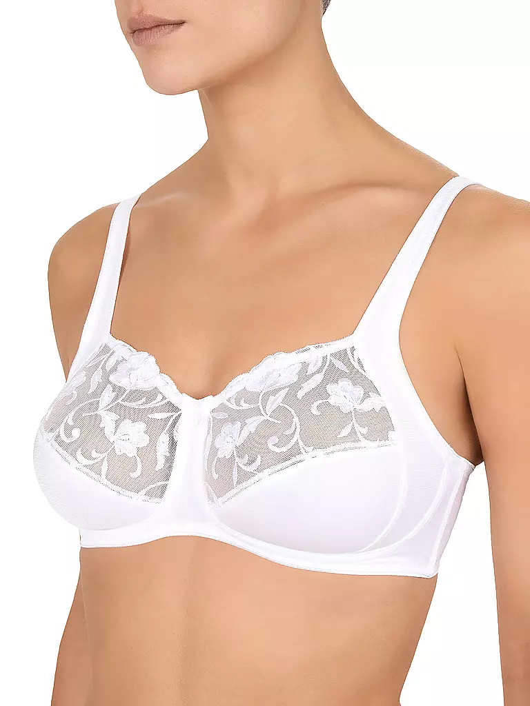 FELINA | BH ohne Bügel MOMENTS weiss | beige