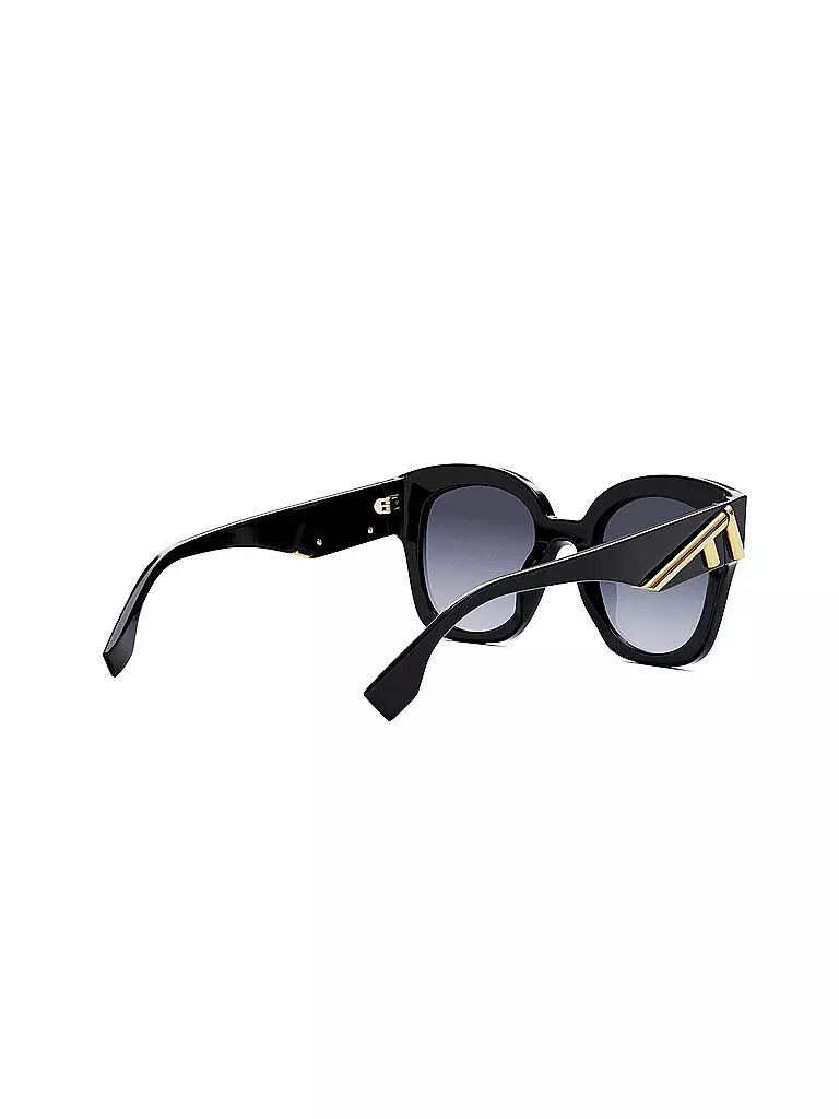 FENDI | FENDI First schwarze eckige Sonnenbrille | schwarz