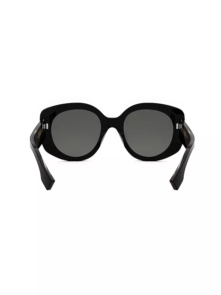 FENDI | FENDI Roma schwarze runde Sonnenbrille | braun