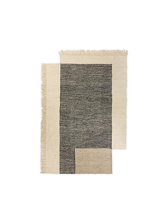 FERM LIVING | Teppich COUNTER RUG 200x300 Charcoal Off-white 