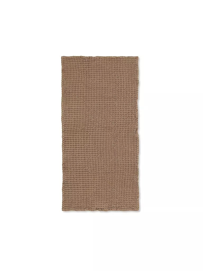 FERM LIVING | Handtuch ORGANIC HAND TOWEL  | braun