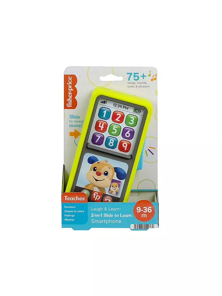 FISHER PRICE | Lernspaß 2-in-1 Slide to Learn Smartphone | keine Farbe