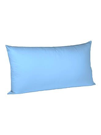 FLEURESSE | Satin Kissenbezug Royal Uni 2er 40x80cm Blau