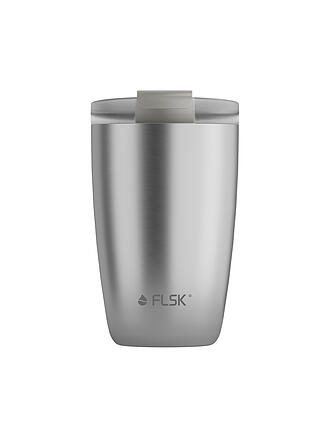 FLSK | Isolierbecher - Thermosbecher CUP Coffee to go-Becher 0,35l Stainless