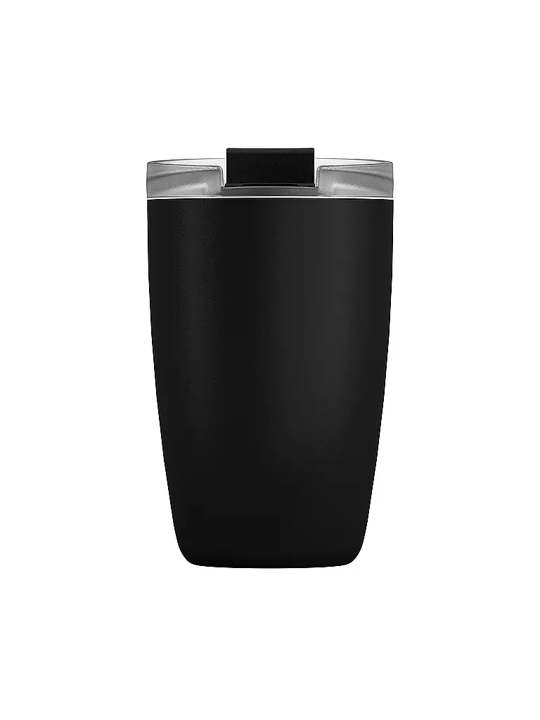 FLSK | Isolierbecher - Thermosbecher CUP Coffee to go-Becher 0,35l Black | dunkelrot