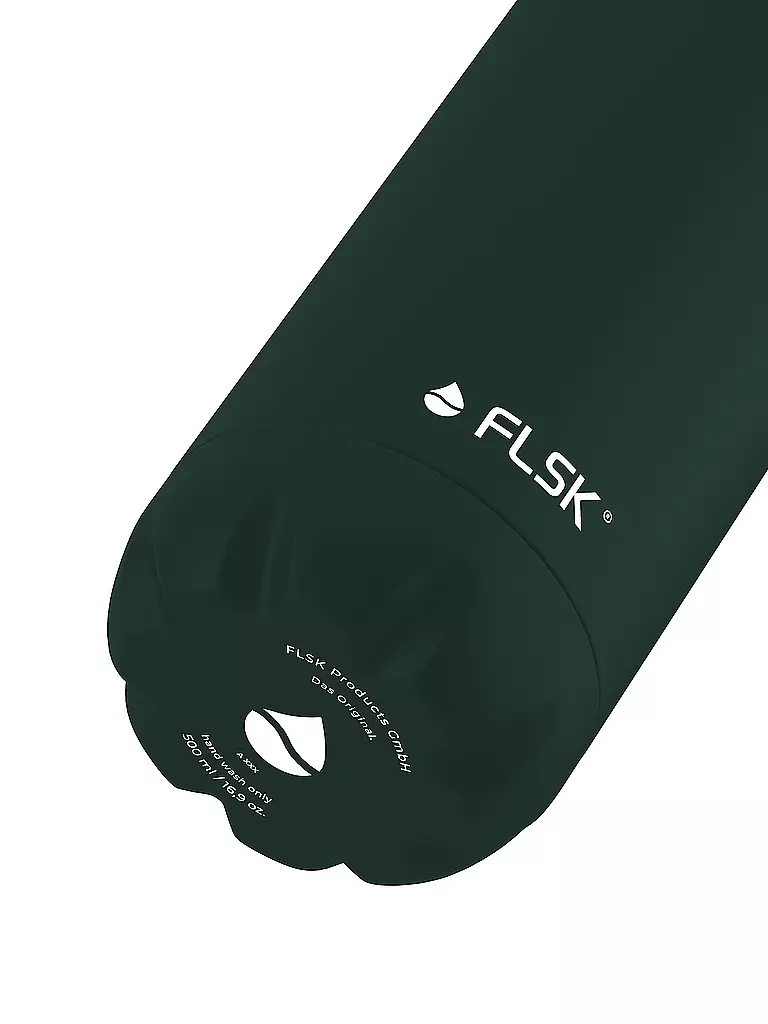 FLSK | Isolierflasche - Thermosflasche 0,5l Dark Pine | dunkelgrün