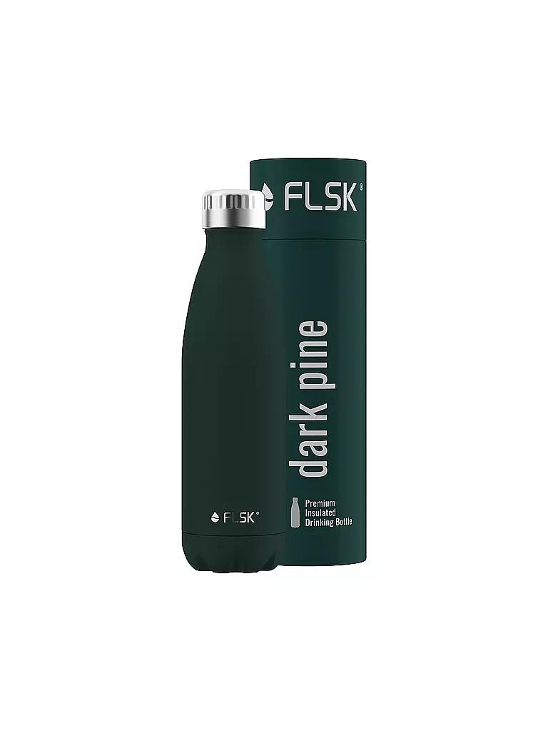 FLSK | Isolierflasche - Thermosflasche 0,5l Dark Pine | dunkelgrün