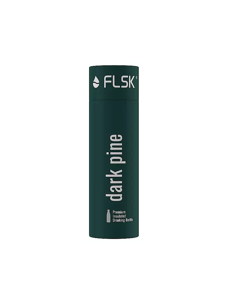 FLSK | Isolierflasche - Thermosflasche 0,5l Dark Pine | dunkelrot