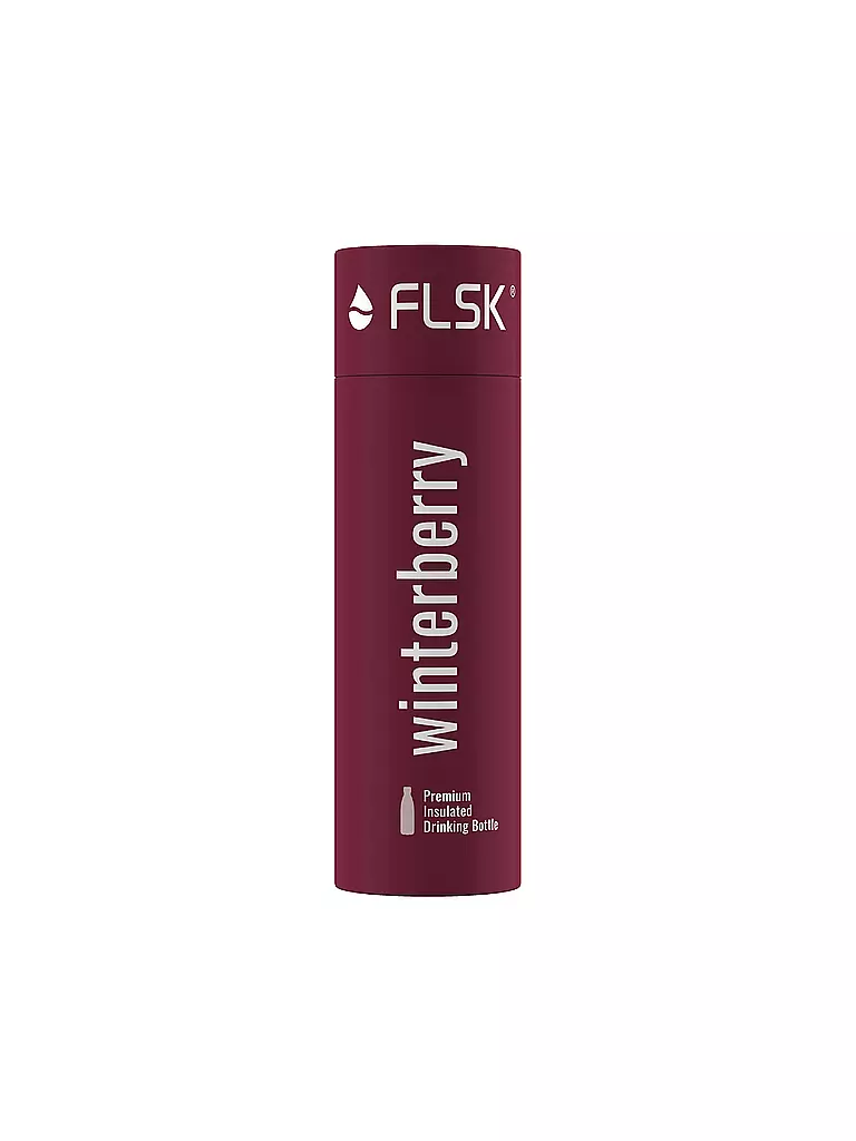 FLSK | Isolierflasche - Thermosflasche 0,5l Winterberry  | dunkelrot