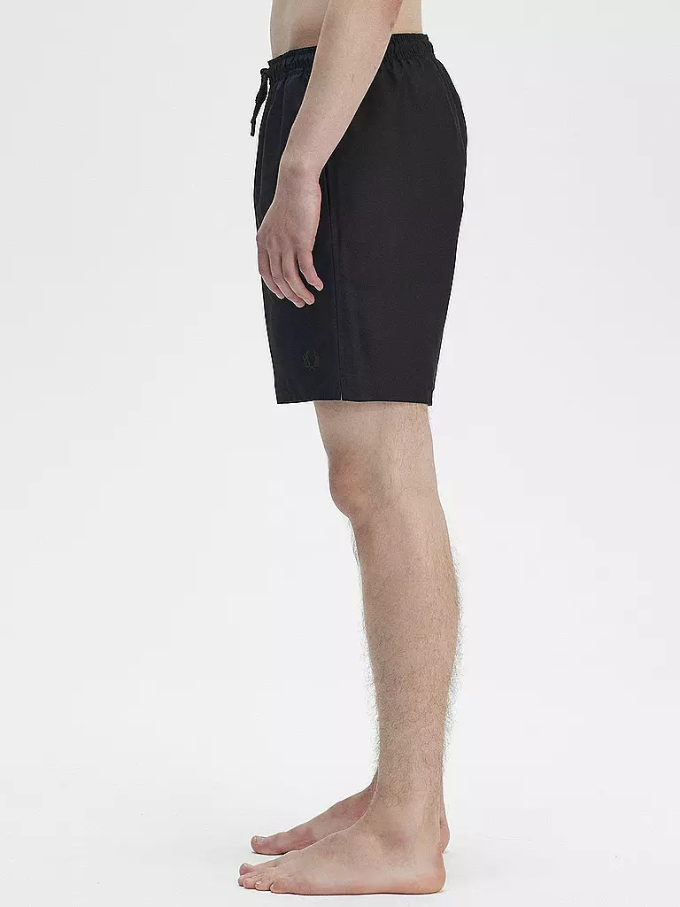 FRED PERRY | Badeshorts | schwarz