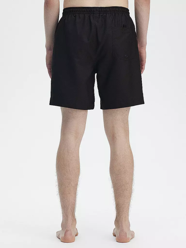 FRED PERRY | Badeshorts | schwarz