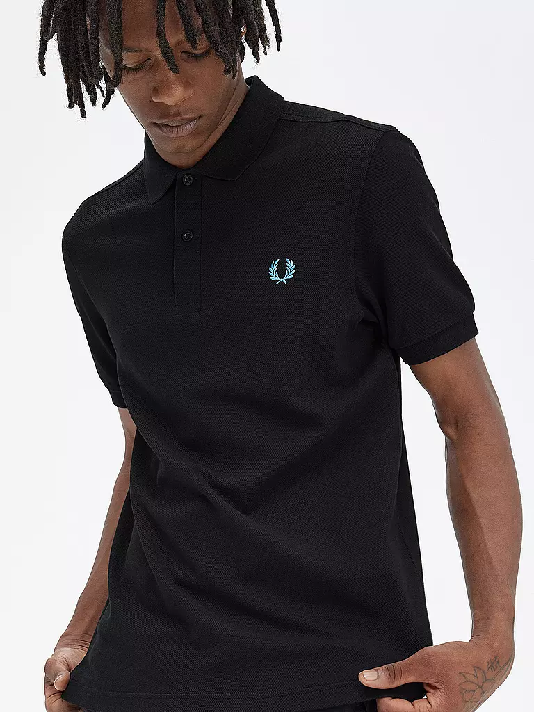 FRED PERRY | Poloshirt Slim Fit | schwarz