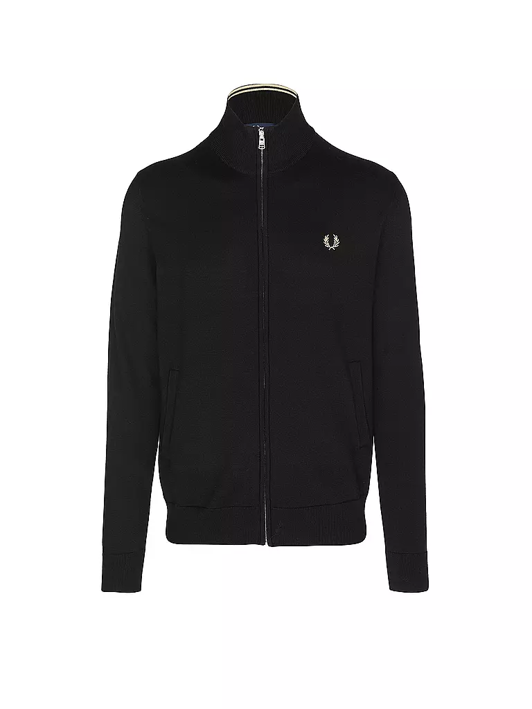 FRED PERRY | Strickjacke  | schwarz