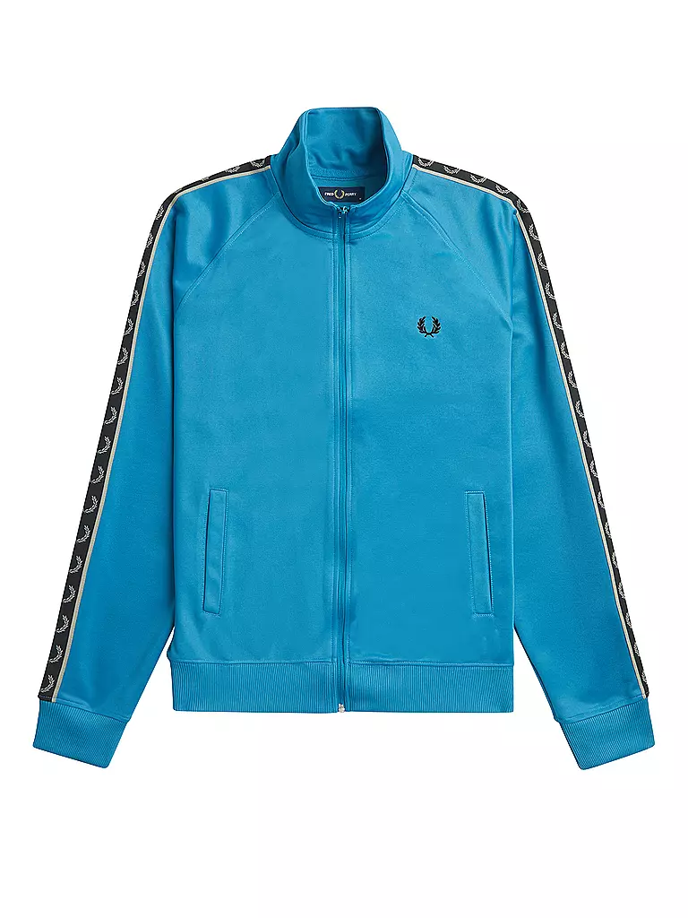 FRED PERRY | Sweatjacke | blau