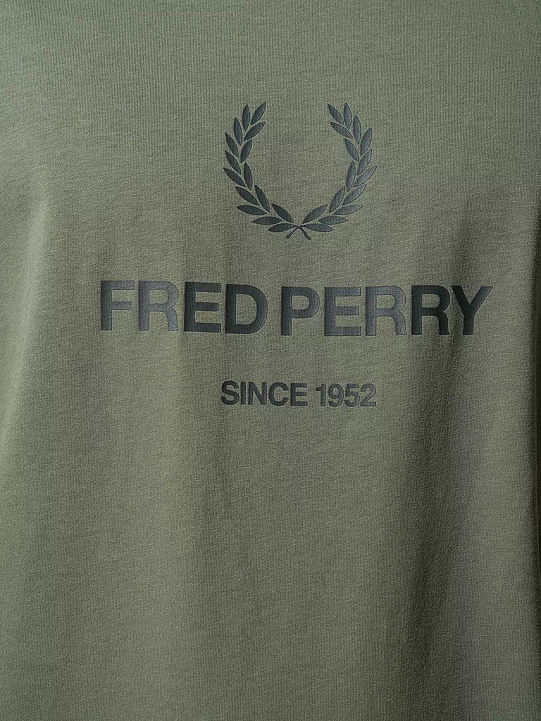 FRED PERRY | T-Shirt  | olive