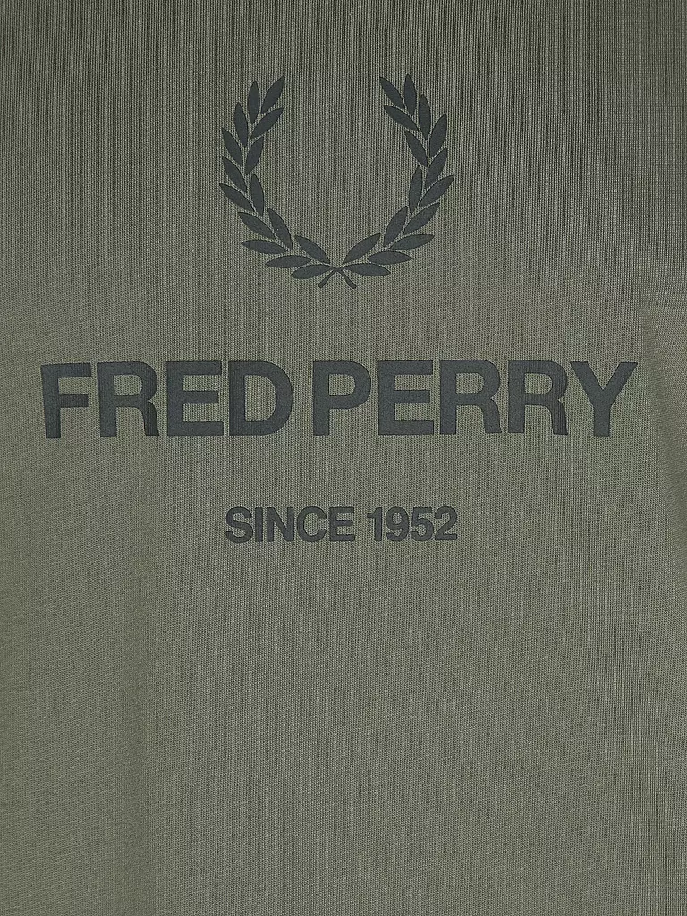 FRED PERRY | T-Shirt  | olive