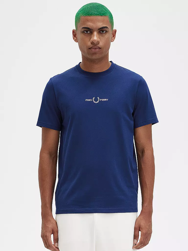 FRED PERRY | T-Shirt | blau