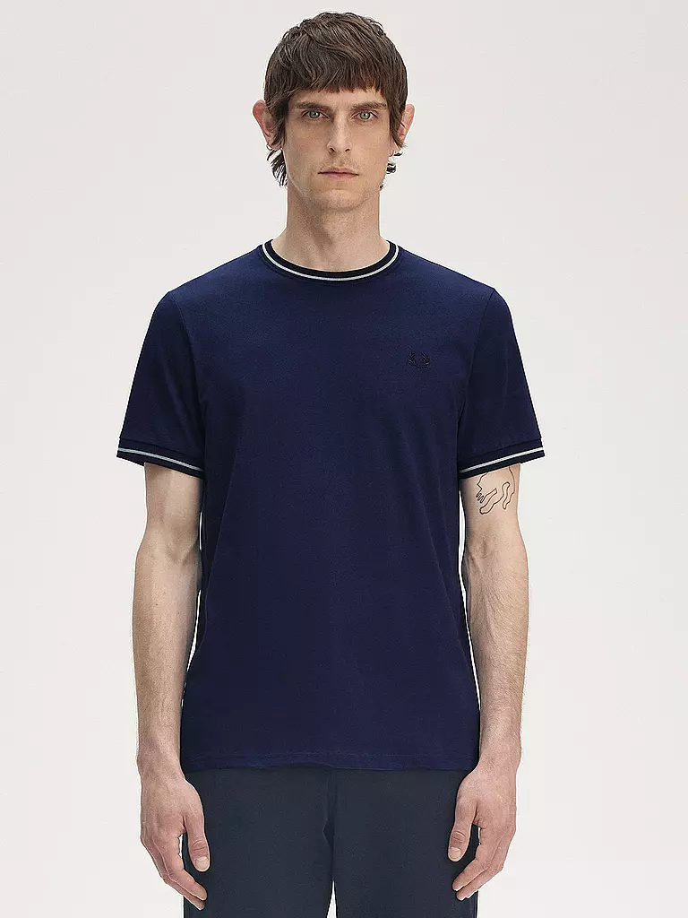 FRED PERRY | T-Shirt | blau