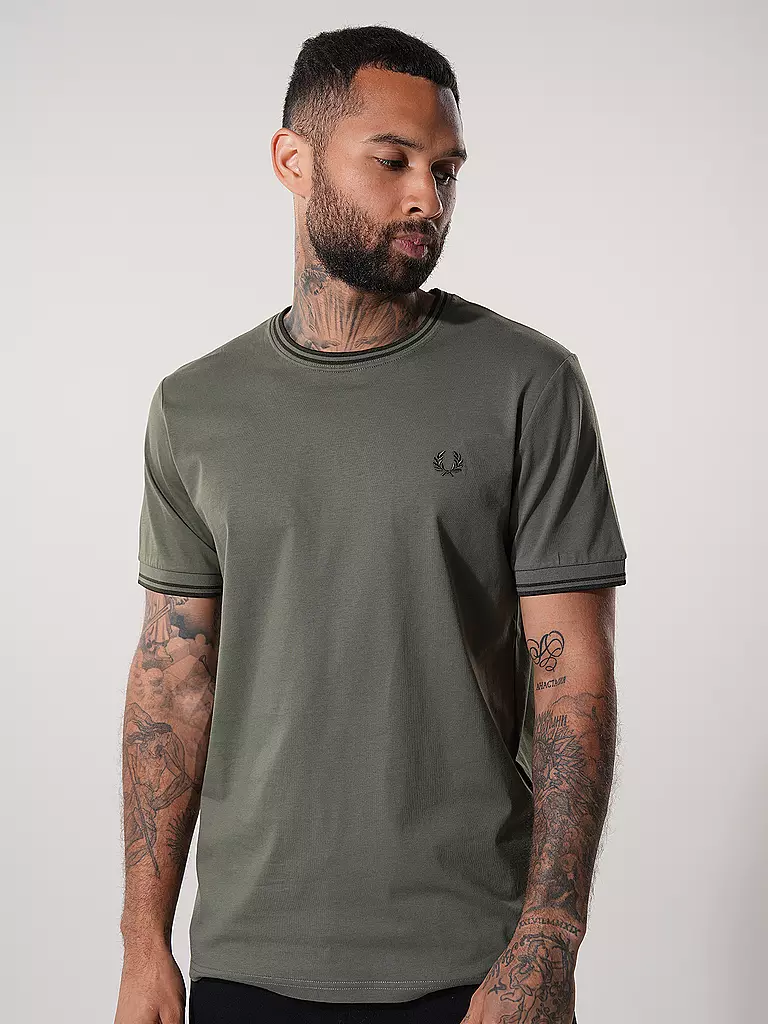 FRED PERRY | T-Shirt | olive