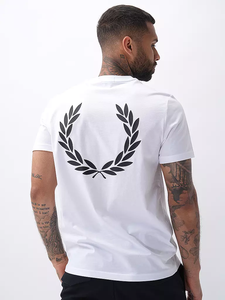 FRED PERRY | T-Shirt | schwarz