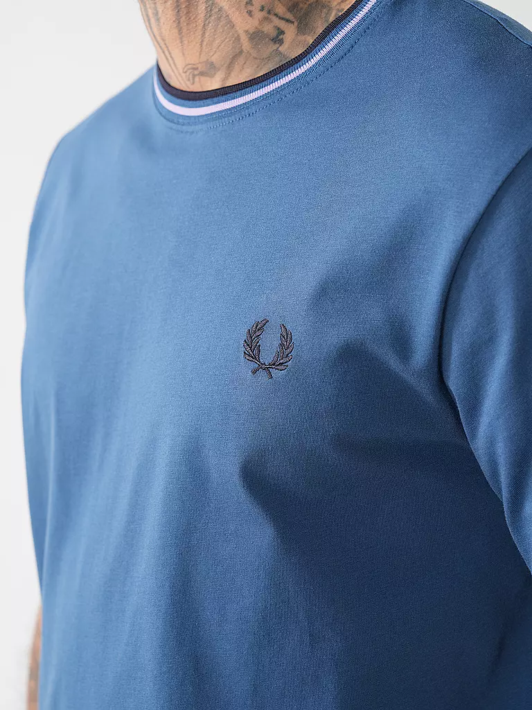 FRED PERRY | T-Shirt | blau