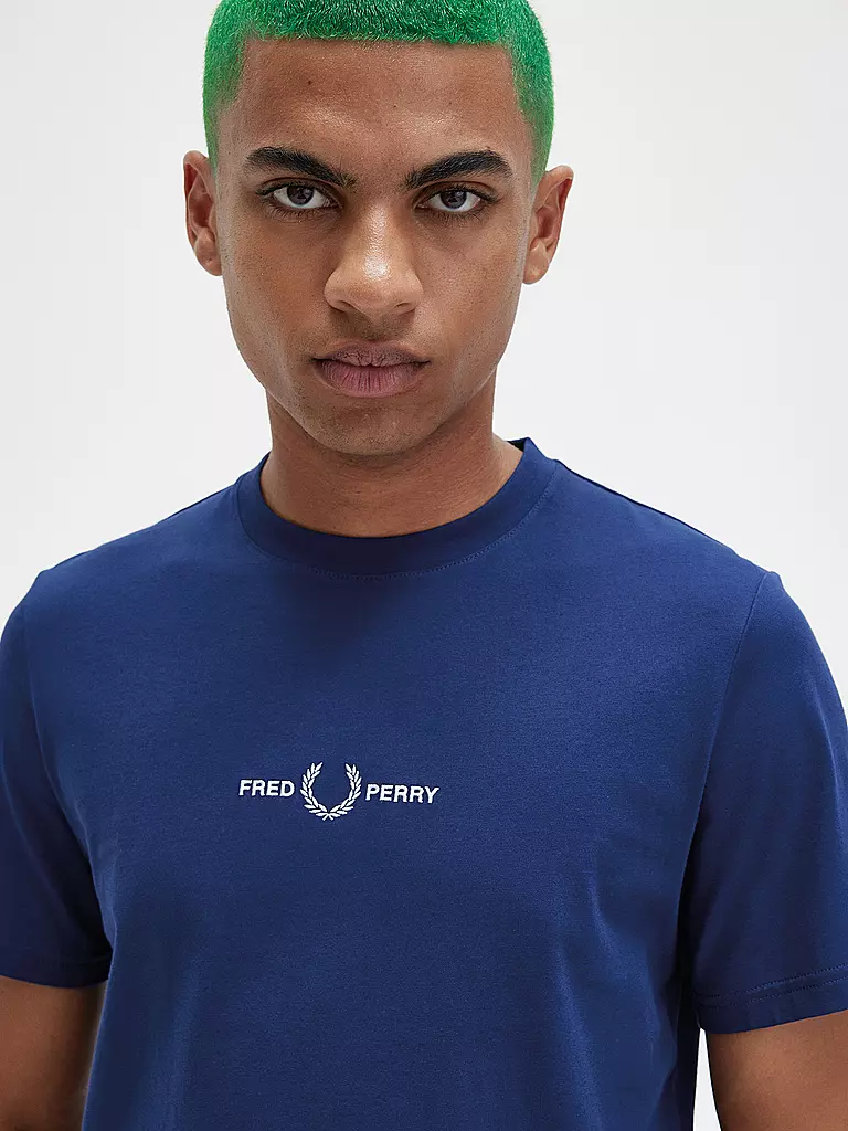 FRED PERRY | T-Shirt | blau