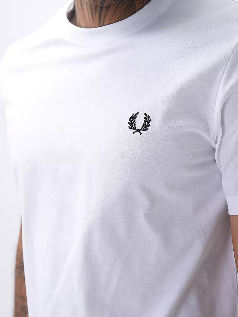 FRED PERRY | T-Shirt | weiss