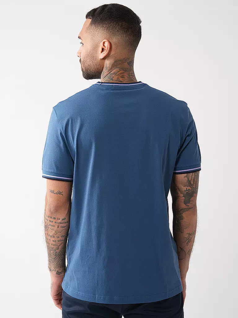 FRED PERRY | T-Shirt | blau