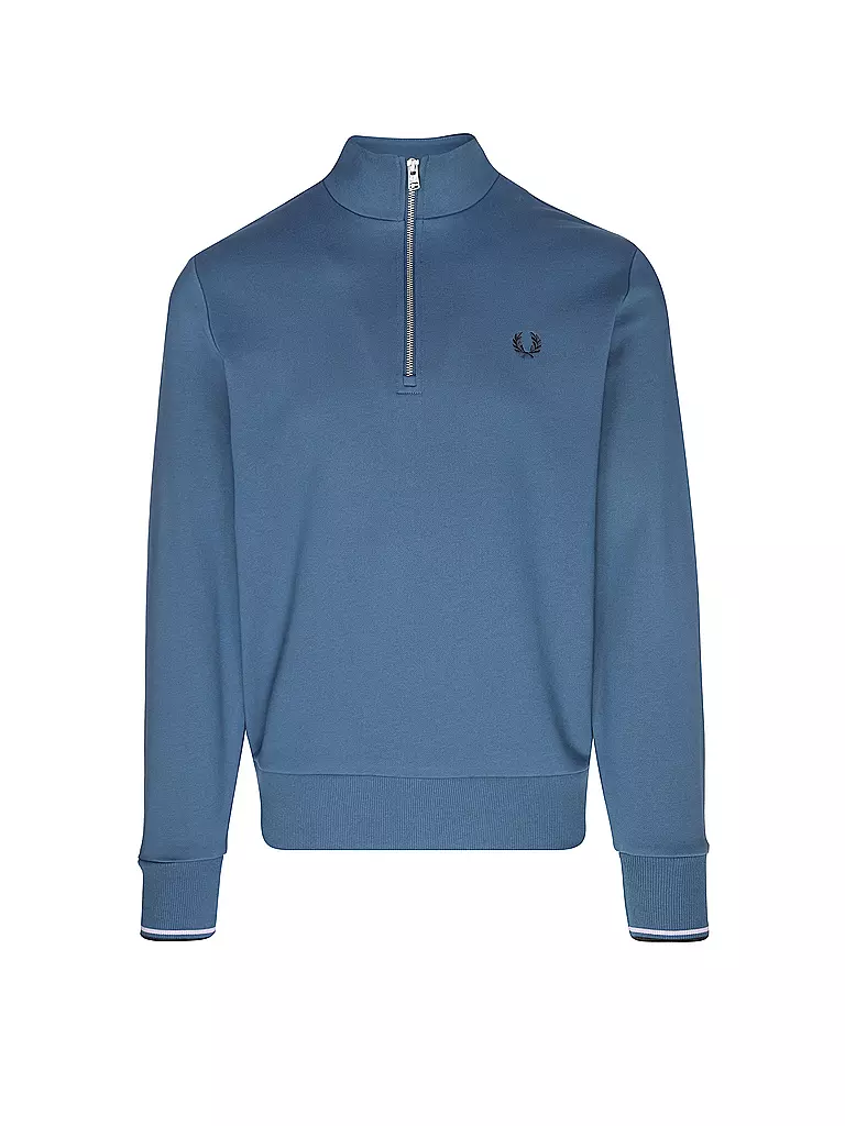 FRED PERRY | Troyer Sweater | blau