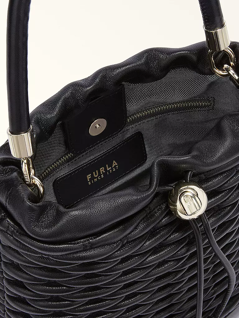 FURLA | Ledertasche - Bucket Bag MIONIDO XSmall | creme