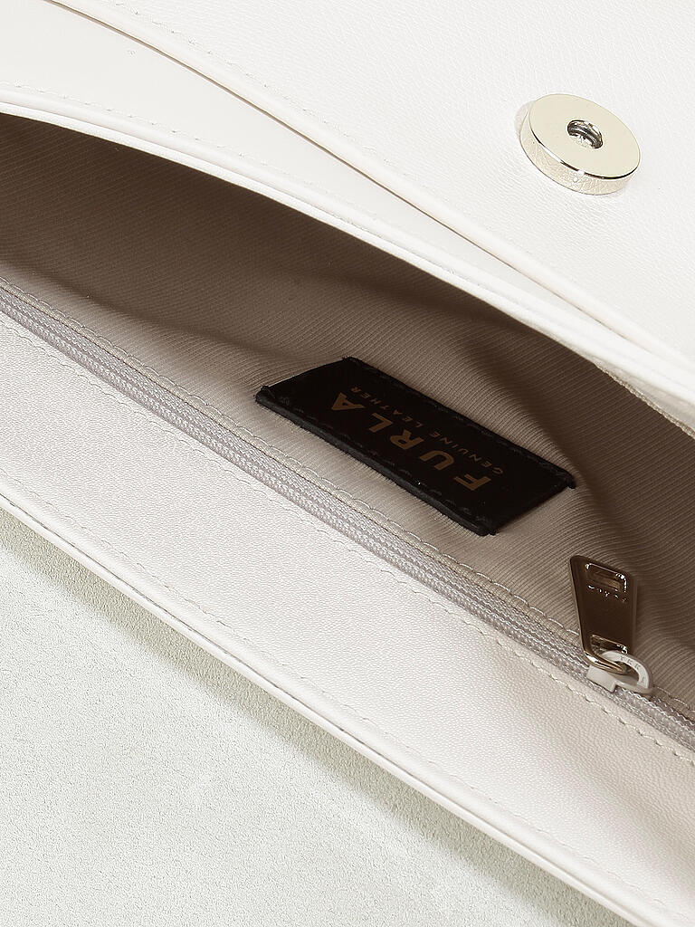 FURLA | Ledertasche - Crossbody Miss Mimi S | creme