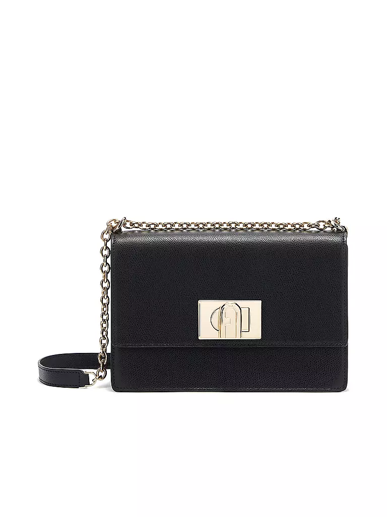 FURLA | Ledertasche - Mini Bag 1927 | schwarz