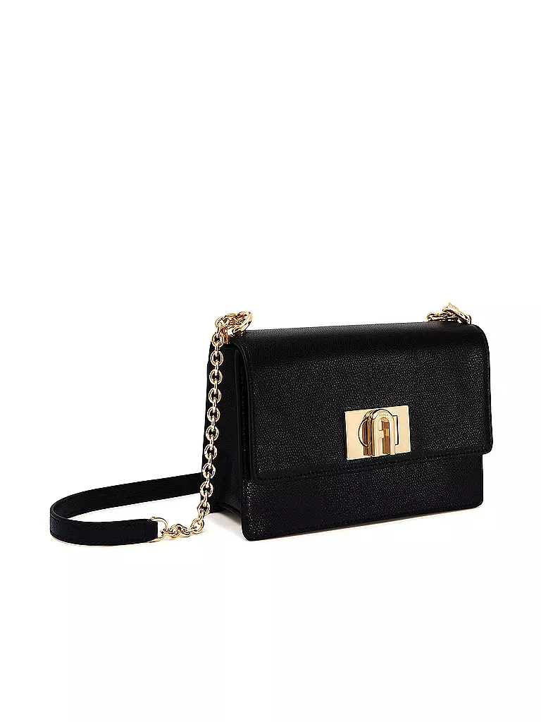 FURLA | Ledertasche - Mini Bag 1927 | schwarz