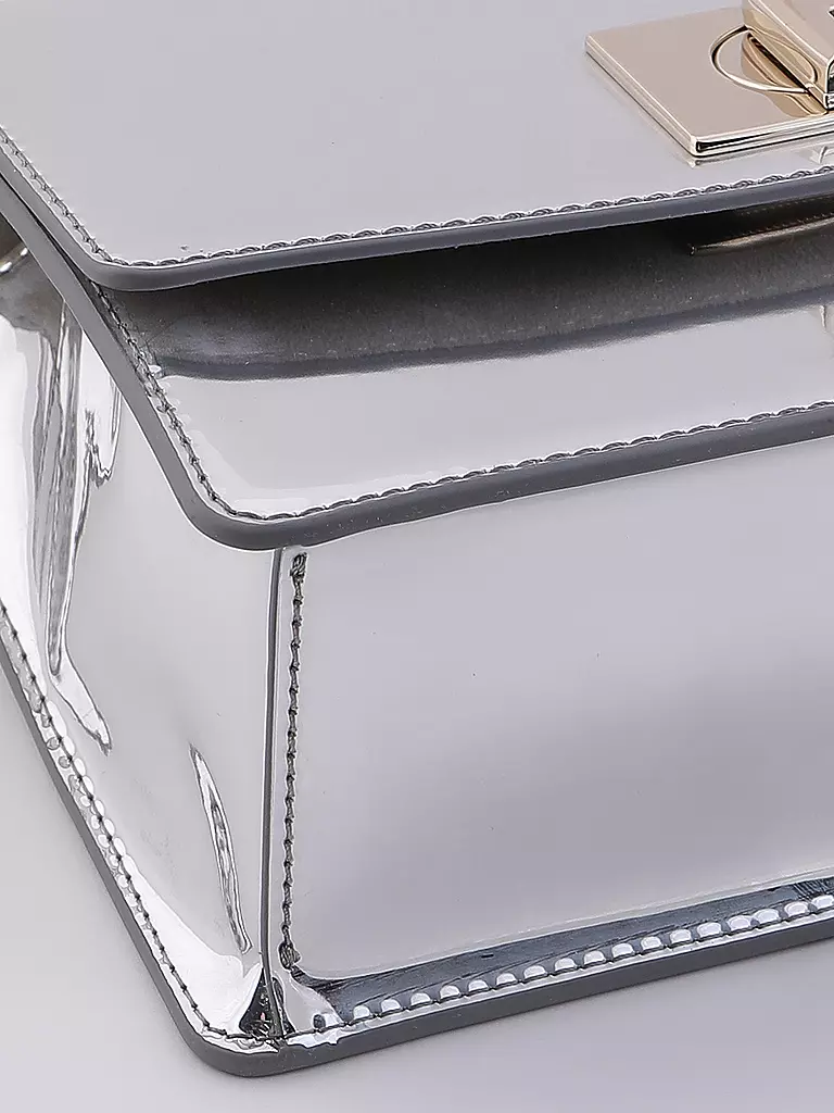 FURLA | Ledertasche - Mini Bag 1927 | silber