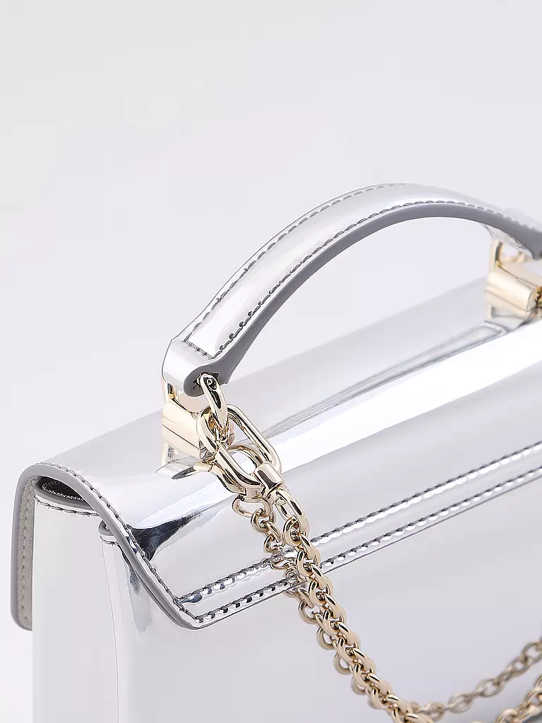 FURLA | Ledertasche - Mini Bag 1927 | silber