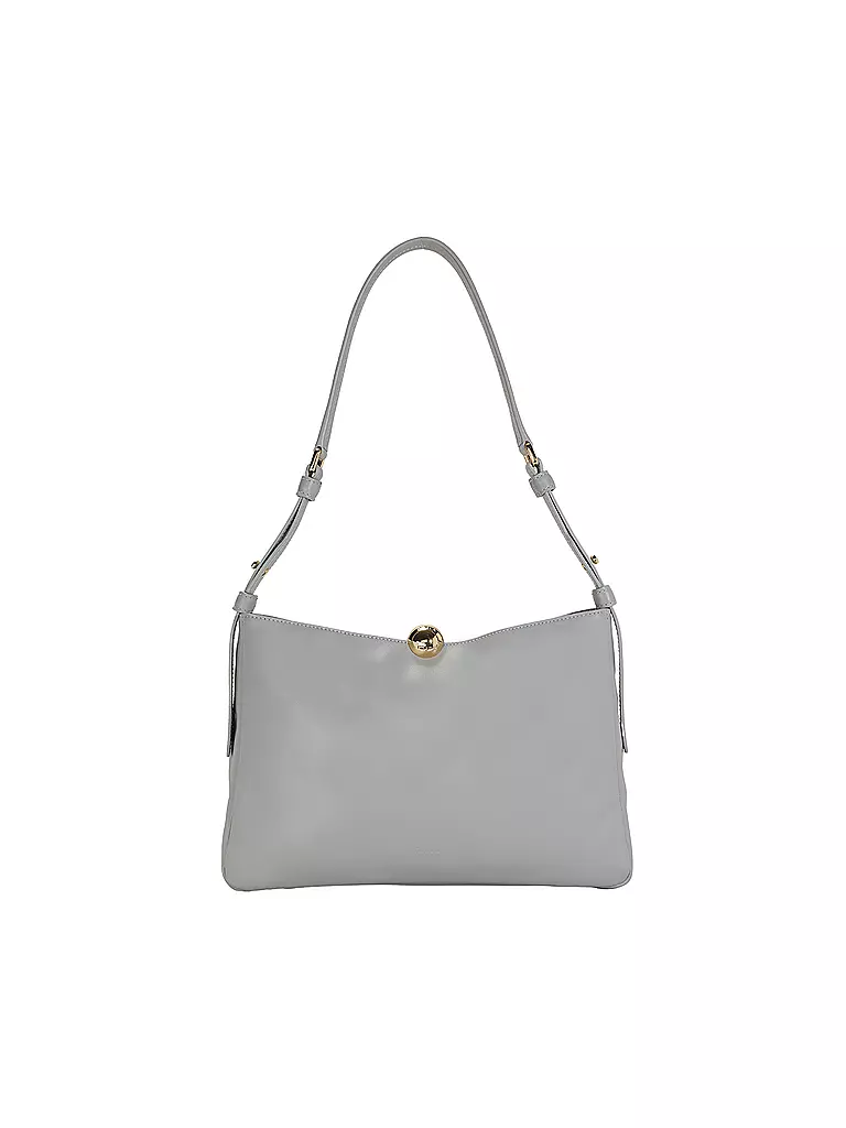 FURLA | Ledertasche - Schultertasche SFERA SOFT Medium | dunkelgrün