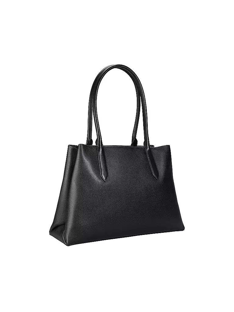 FURLA | Ledertasche - Shopper MERIDIANA Large  | schwarz