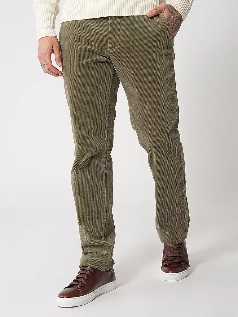 FYNCH HATTON | Cordhose | olive