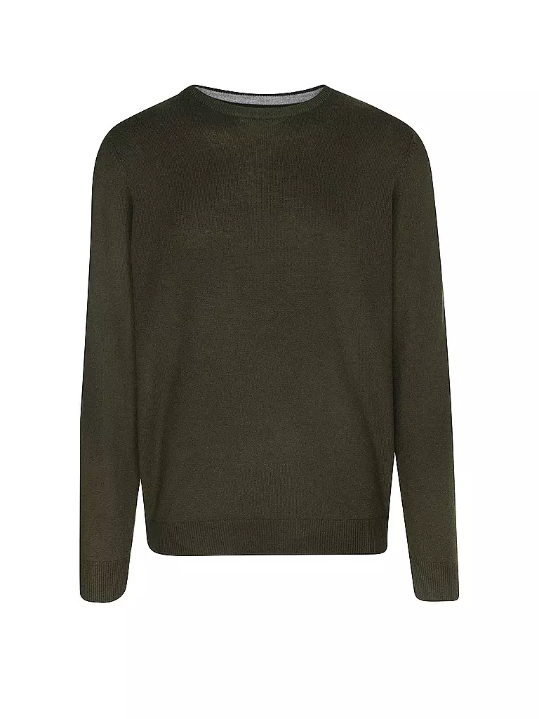 FYNCH HATTON | Kaschmirpullover  | olive