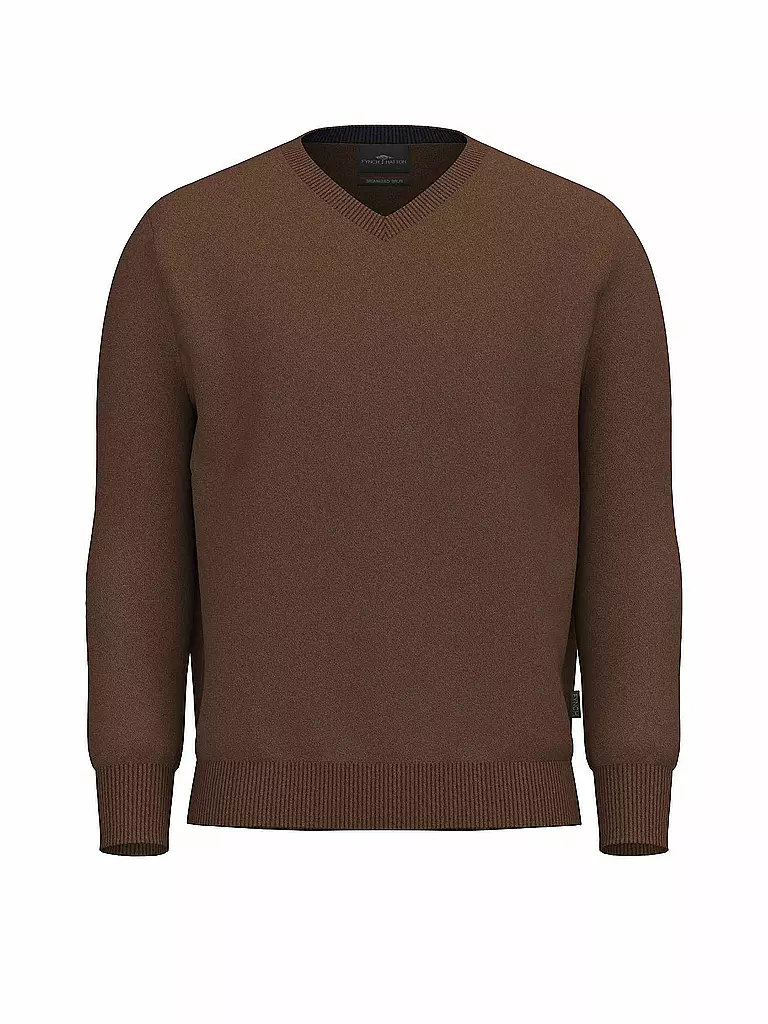 FYNCH HATTON | Kaschmirpullover | braun